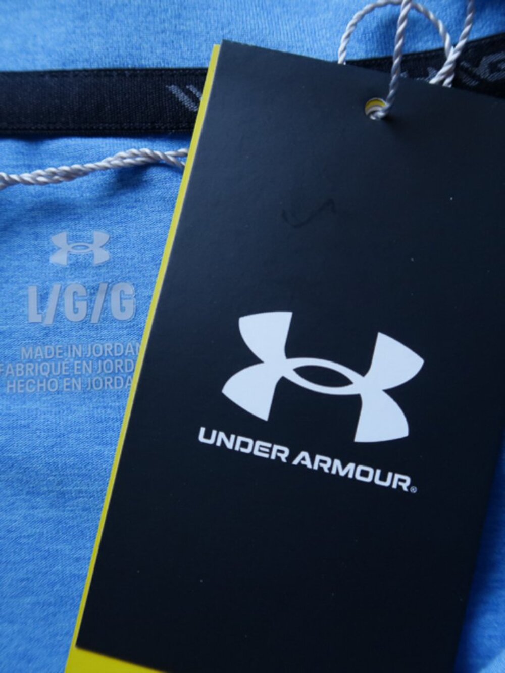 Under Armour Golf Blue Heather Qtr Zip UPF 50 (L) NEW!! ⛳️